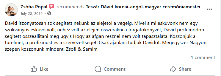 Teszár Dávid review